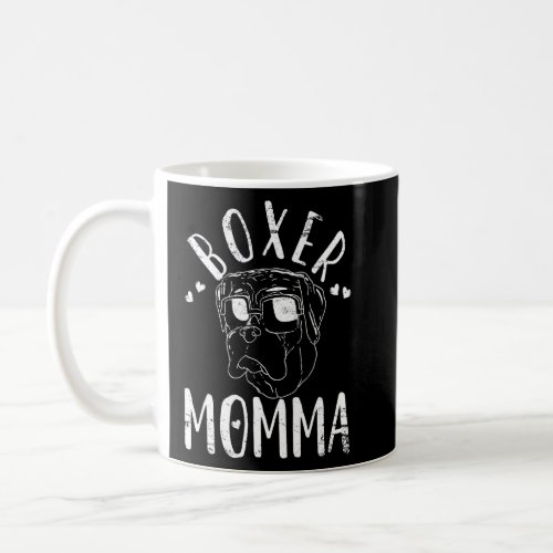 Boxer Momma Dog Mom Mama  Coffee Mug