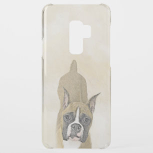 Boxer Painting - Cute Original Dog Art Uncommon Samsung Galaxy S9 Plus Case