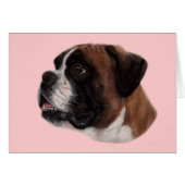 Boxer Pastel Painting (Front Horizontal)