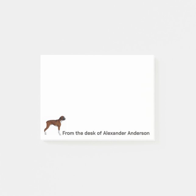 Boxer Personalize Notes (Front)
