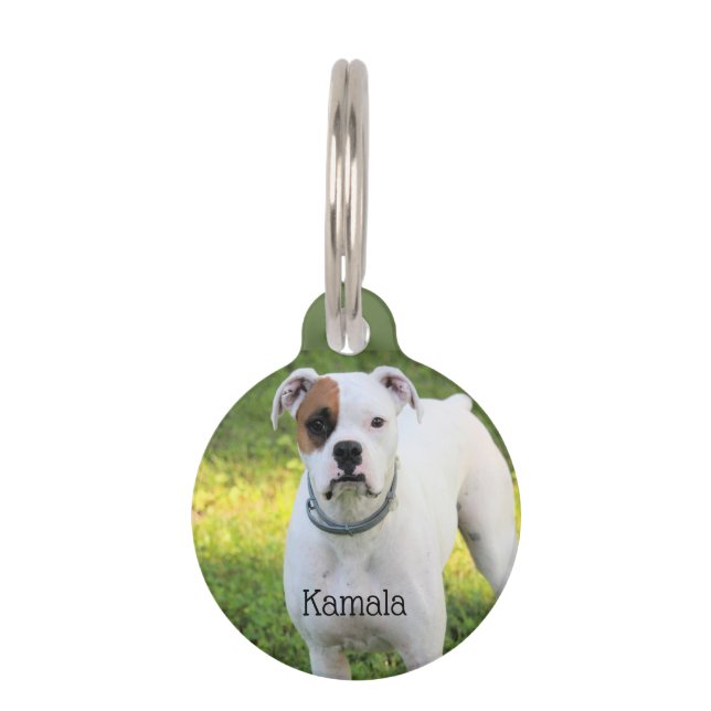 Boxer Pet ID Tag (Front)