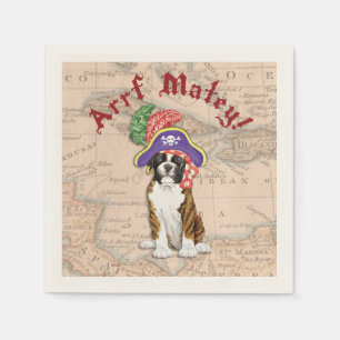 Boxer Pirate Napkins