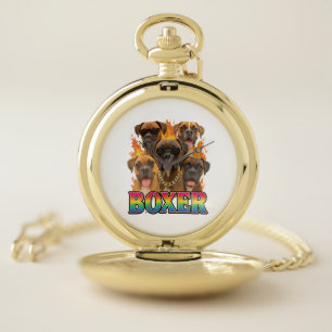 Boxer pocket watch