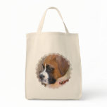 Boxer Puppy Dog Tote Bag