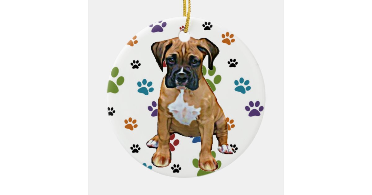 boxer dog lawn ornament