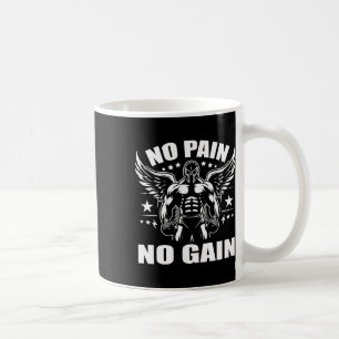 Boxer Quotes No Pain No Gain Sign No Pain No Gain Coffee Mug