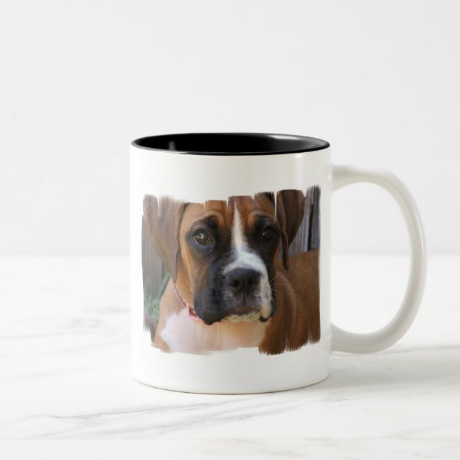 Boxer Rescue Ceramic Coffee Mug (Right)