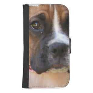 Boxer Rescue Wallet Phone Case For Samsung Galaxy S4