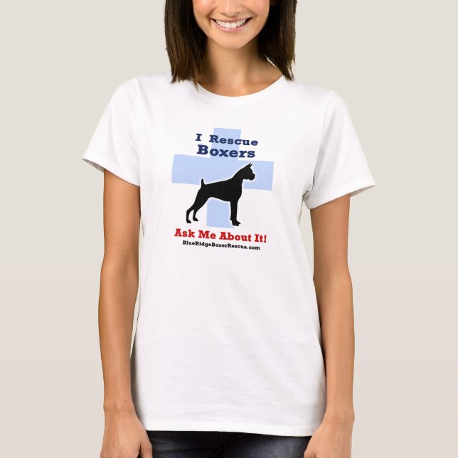 Boxer Rescue T-shirt (Front)