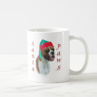 Boxer Santa Paws Coffee Mug