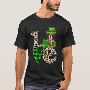 Boxer St. Patricks Day Funny Irish For Men Women K T-Shirt