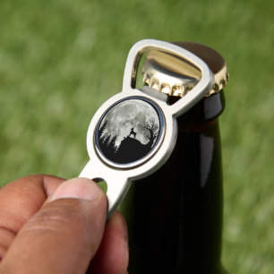 Boxer Standing on Mountain Moon Light Halloween Divot Tool