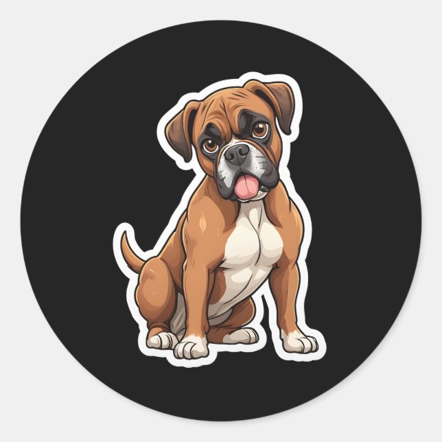 Boxer Sticker (Front)