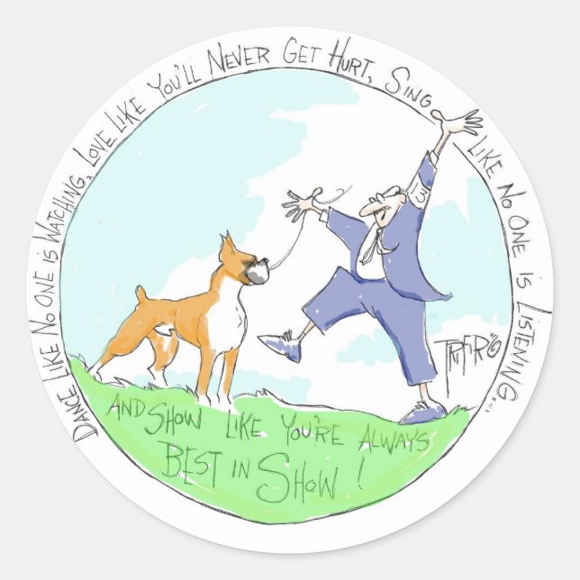 Boxer - STICKERS (Front)