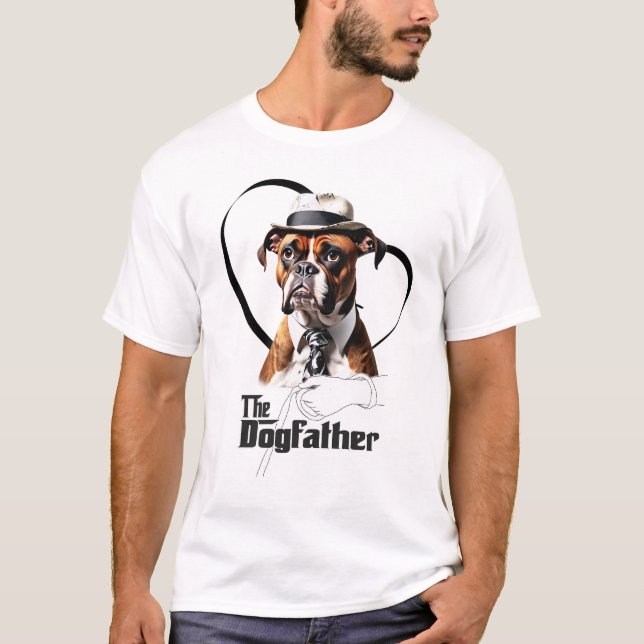 Boxer T-Shirt - The Dogfather (Front)
