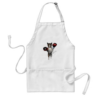 Boxer Tabby Adult Apron