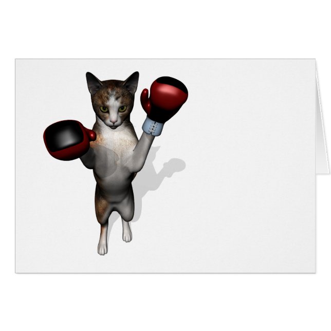 Boxer Tabby Cards (Front Horizontal)