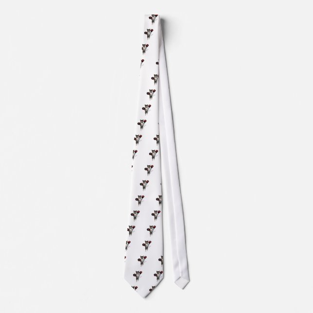 Boxer Tabby Neck Tie (Front)