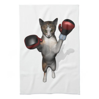 Boxer Tabby Towel