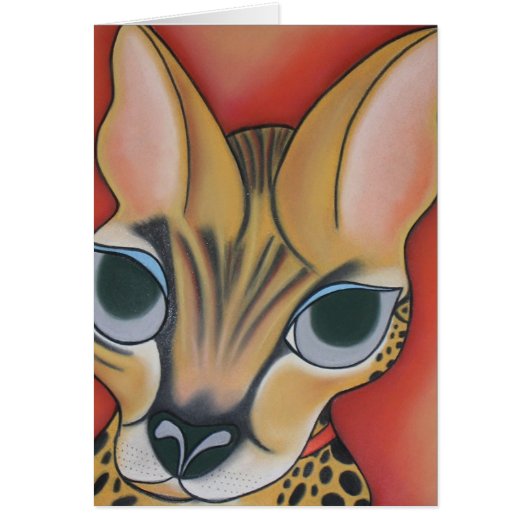 Boxer the Serval for The Nature of Wildworks (Front)