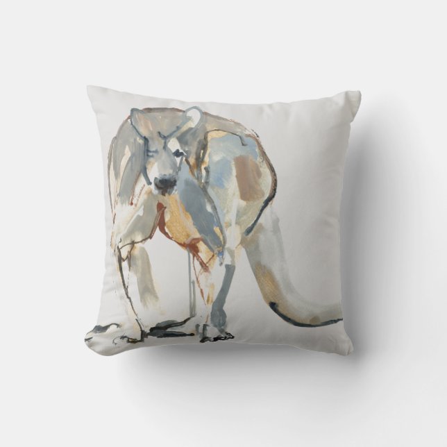 Boxer Throw Pillow (Front)