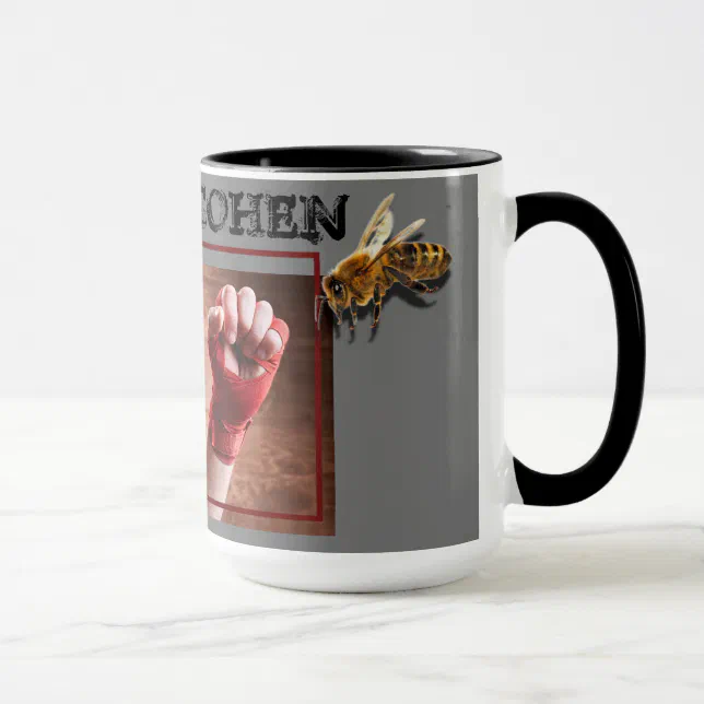 Boxer TKO Float Like a Butterfly NAME Mug Zazzle