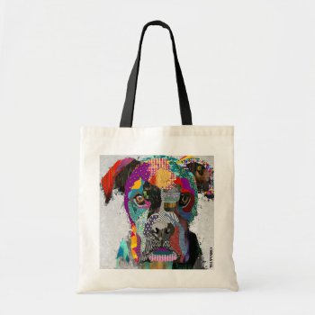 Boxer Tote Bag by CoisaeTal at Zazzle