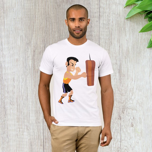 Boxer Training with Punching Bag T-Shirt (Creator Uploaded)