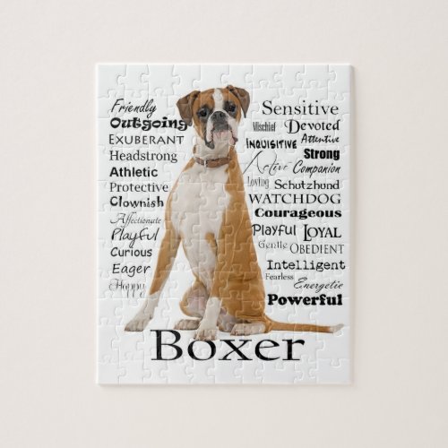 Boxer Traits Puzzle