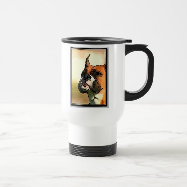 Boxer travel mug (Right)