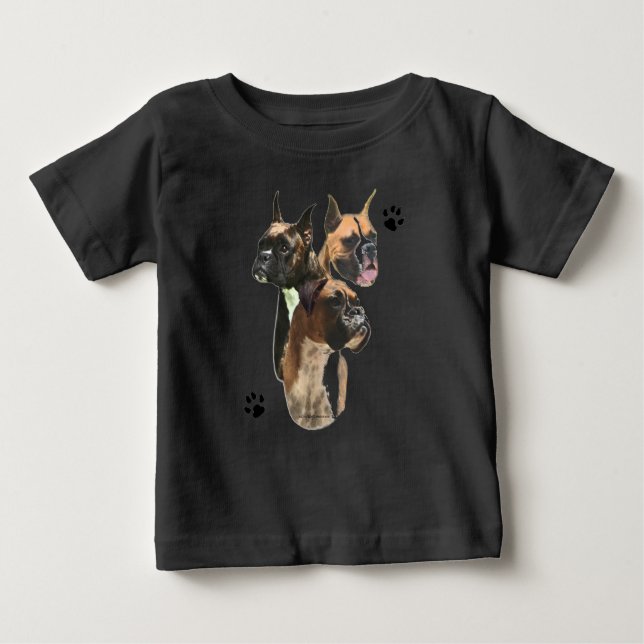 Boxer Trio Baby T-Shirt (Front)