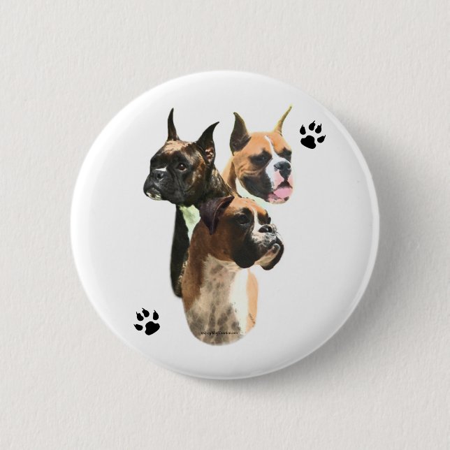 Boxer Trio - Button (Front)