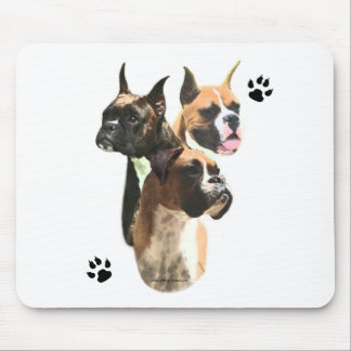 Boxer Trio Mouse Pad