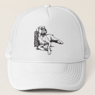 boxer trucker hat