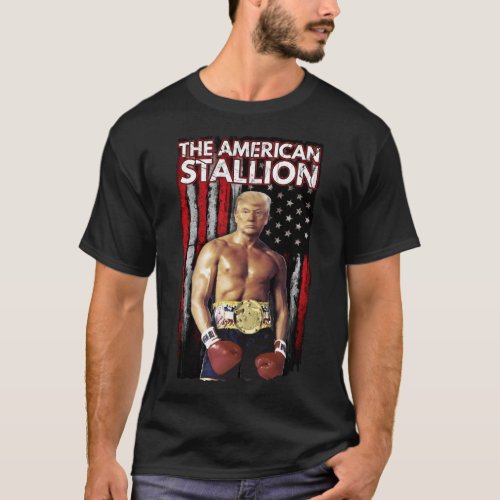 Boxer Trump _ Rocky Trump Meme Classic T_Shirt