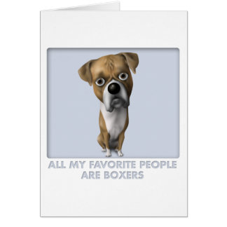 Boxer (Uncropped) Favorite Cards