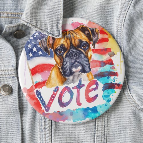 Boxer US Elections Vote for a Paws_itive Change Button