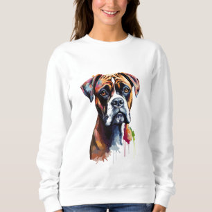 Boxer Vibrant and Colorful Sweatshirt