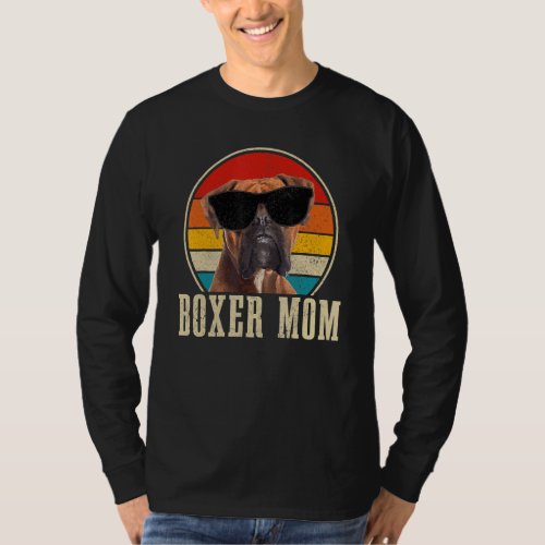 Boxer   Vintage Retro Boxer Dog T_Shirt