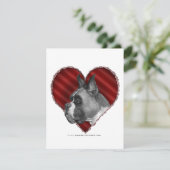 Boxer with Heart (Standing Front)