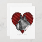 Boxer with Heart (Front/Back)