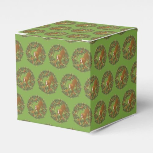 Boxer Wreath Favor Boxes