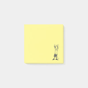 Boxer yellow note pads