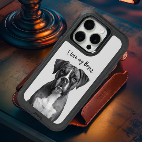 Boxers Loving Gaze iPhone 15 Pro Case