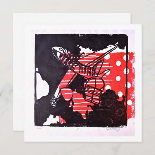 "Boxes" flat card (Front/Back)