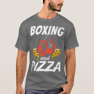 Boxing and Pizza Snack Pizzalove Pizza Premium T-S T-Shirt