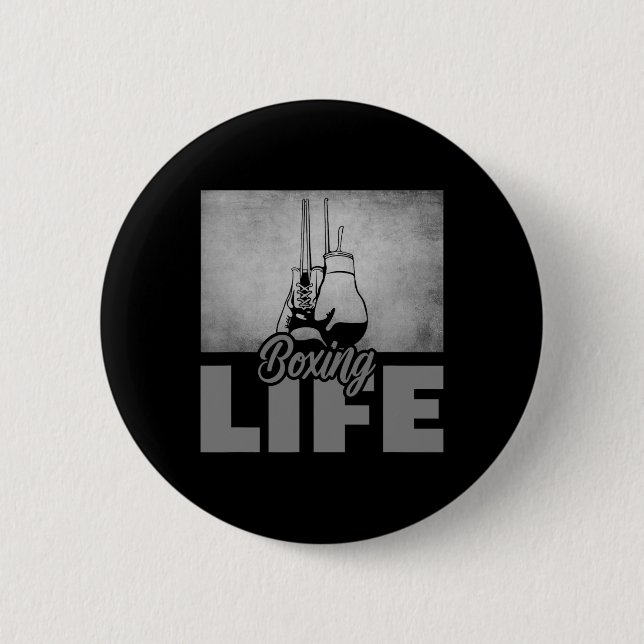 Boxing Apparel - Boxing 6  Button (Front)