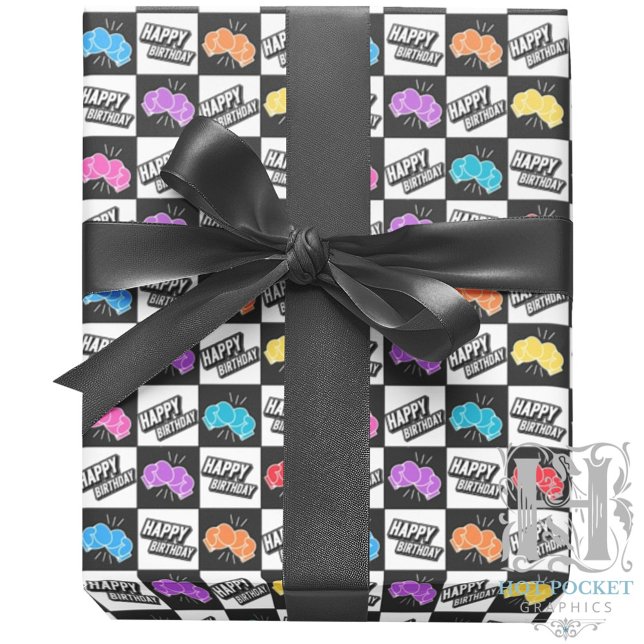 Boxing Birthday Gift Wrapping Paper (Creator Uploaded)