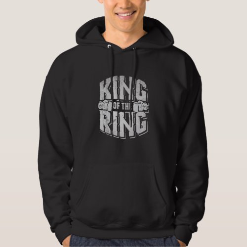 Boxing Boxer Champion Workout Gym 4 Hoodie