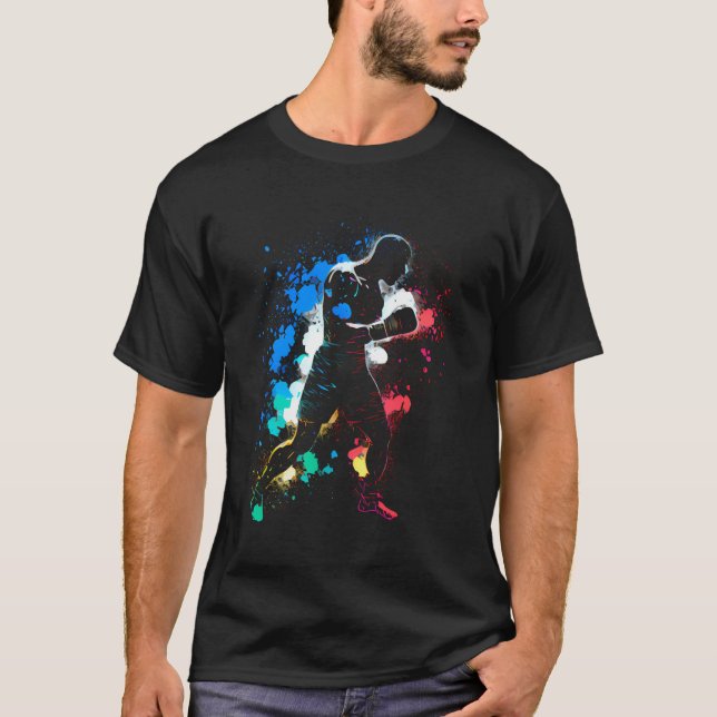 Boxing Boxer Competition Fight Boxing Coach Sport  T-Shirt (Front)